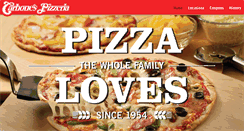 Desktop Screenshot of carbonespizzeria.com
